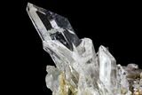 Quartz Crystals and Adularia - Hardangervidda, Norway #111433-2